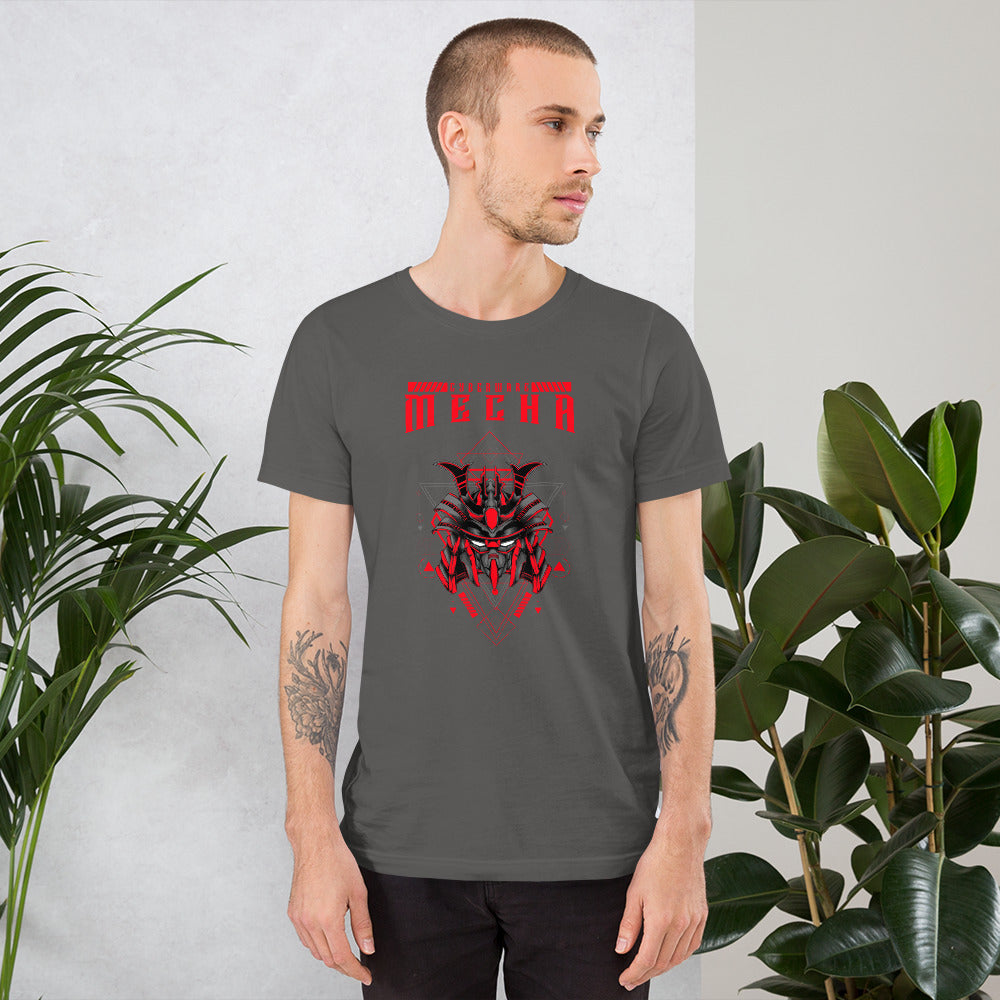 CyberWare Mecha - Short-Sleeve Unisex T-Shirt by DarkByteGear