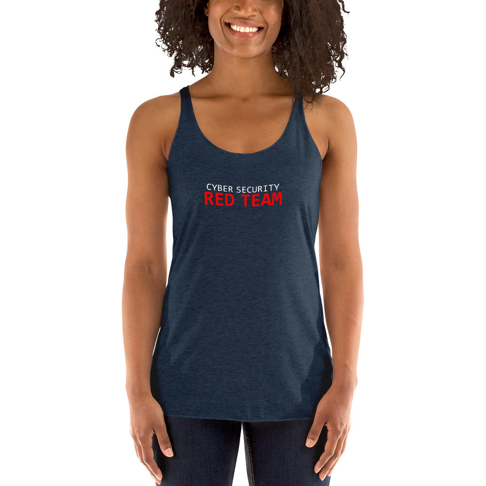 Cyber Security Red Team - Women's Racerback Tank by DarkByteGear