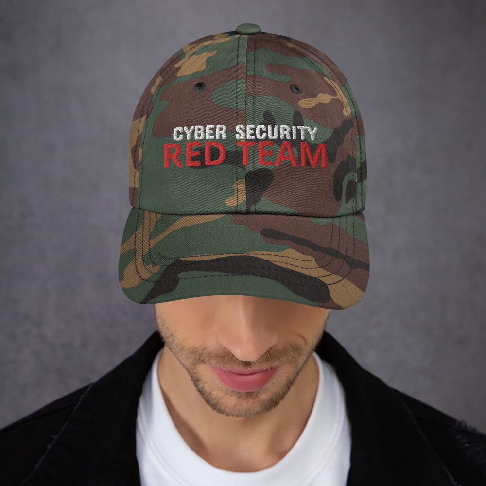 Cyber Security Red Team - Dad hat by DarkByteGear