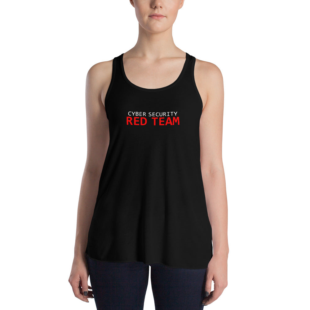 Cyber Security Red Team - Women's Flowy Racerback Tank by DarkByteGear