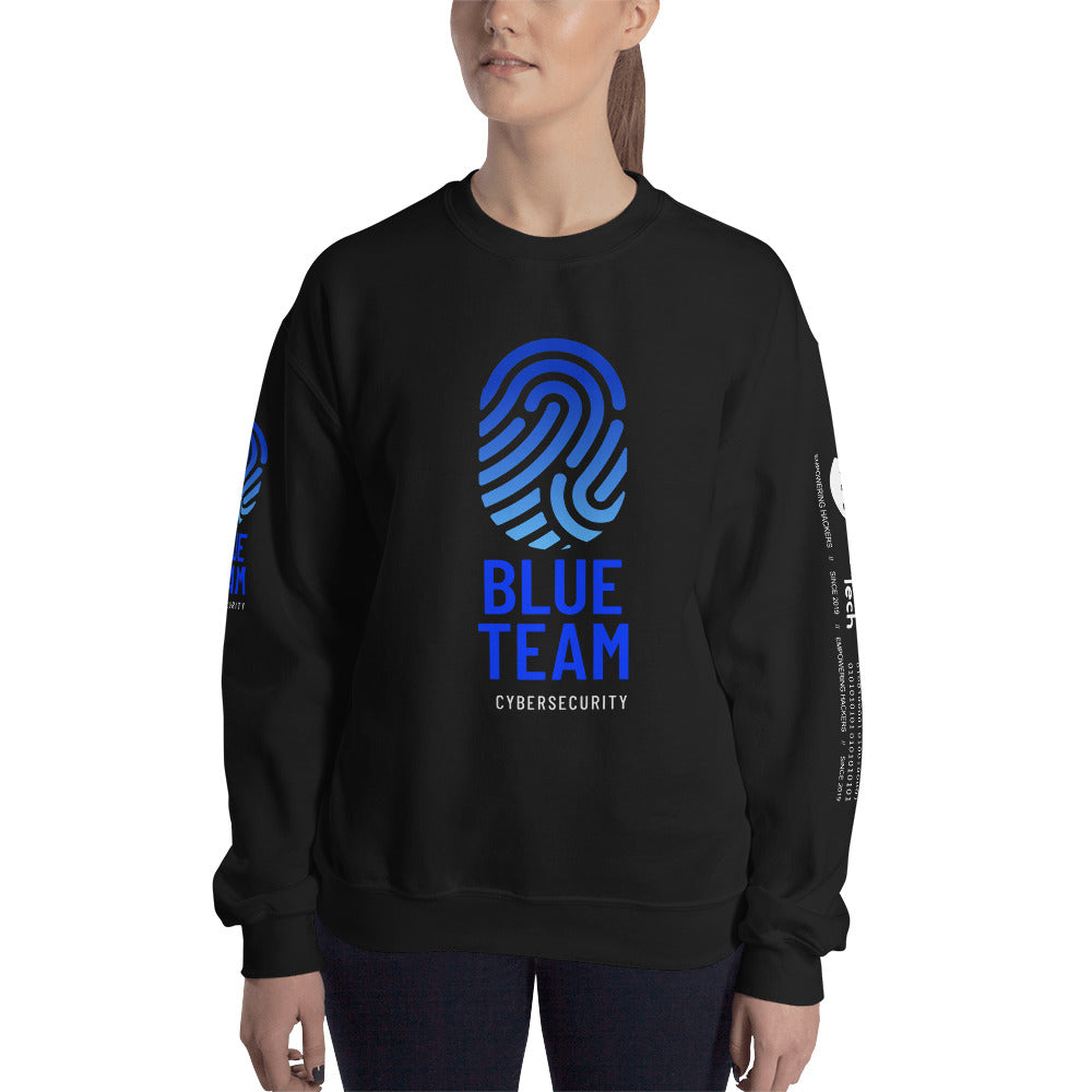 Cyber Security Blue Team V2 - Unisex Sweatshirt by DarkByteGear