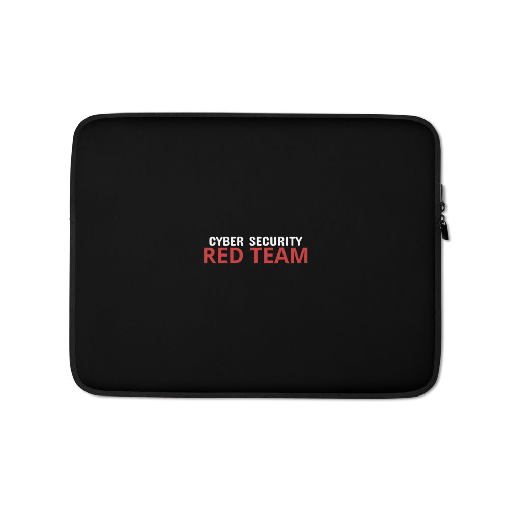Cyber Security Red Team - Laptop Sleeve (black) by DarkByteGear