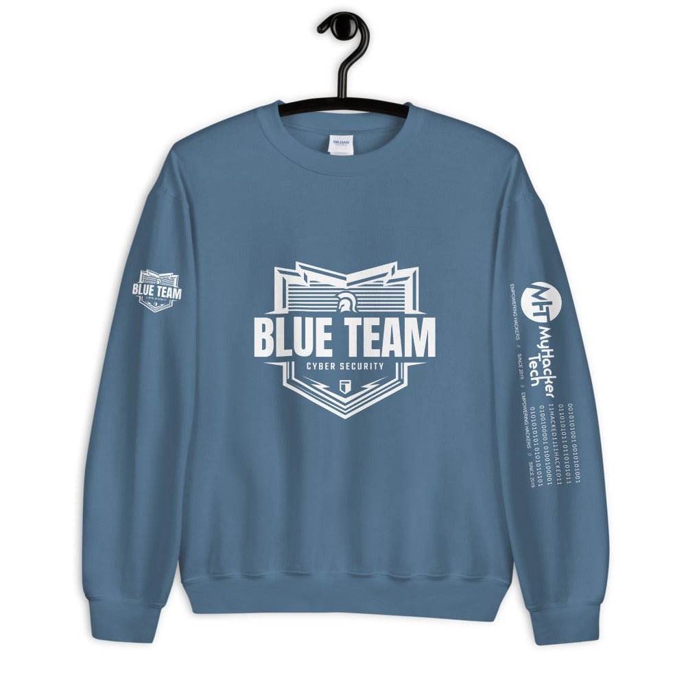 Cyber Security Blue Team v1 - Unisex Sweatshirt by DarkByteGear