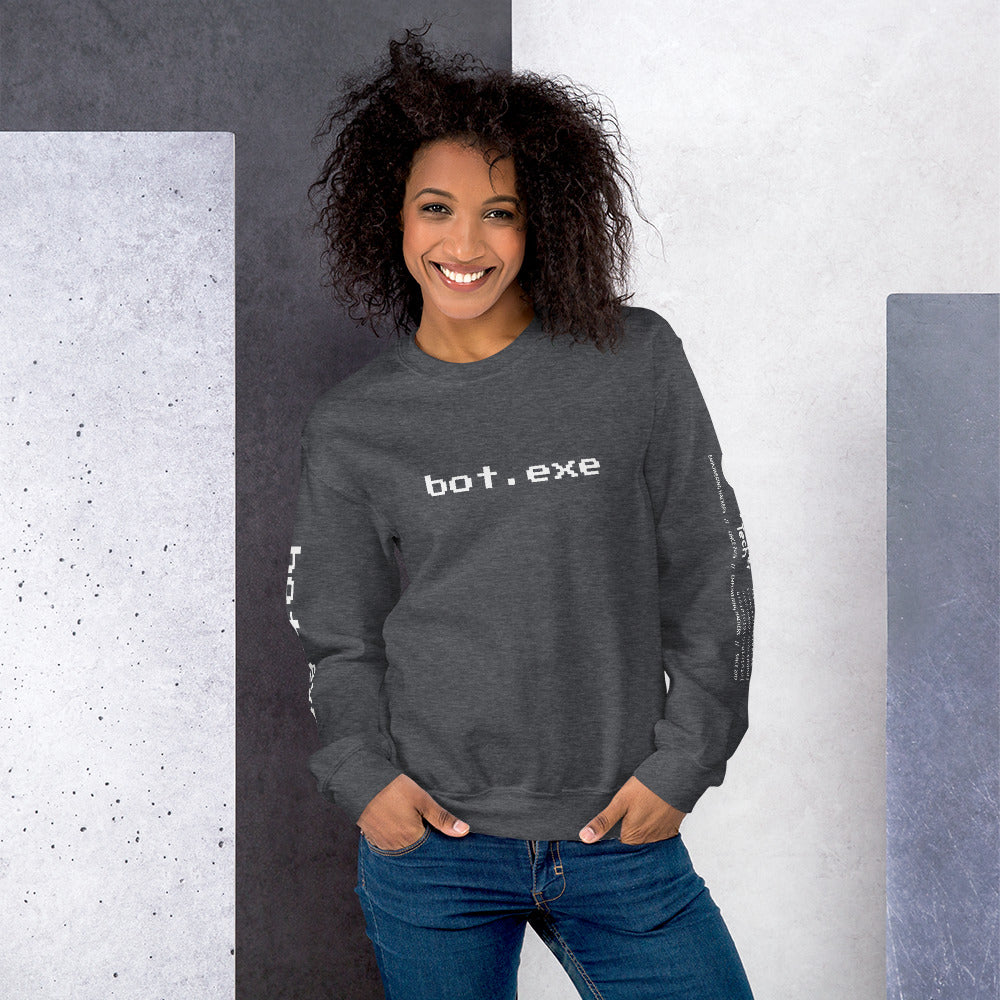 bot.exe - Unisex Sweatshirt by DarkByteGear