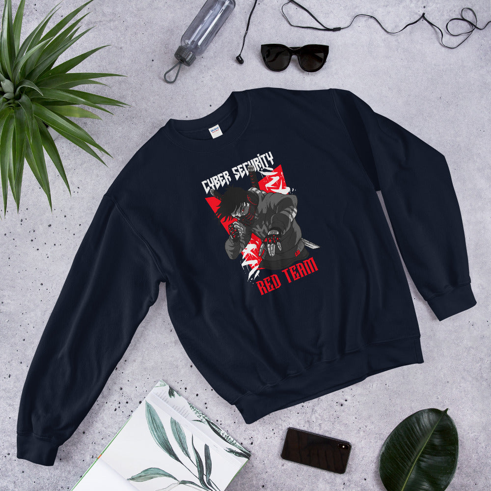 Cyber Security Red Team V1 - Unisex Sweatshirt by DarkByteGear