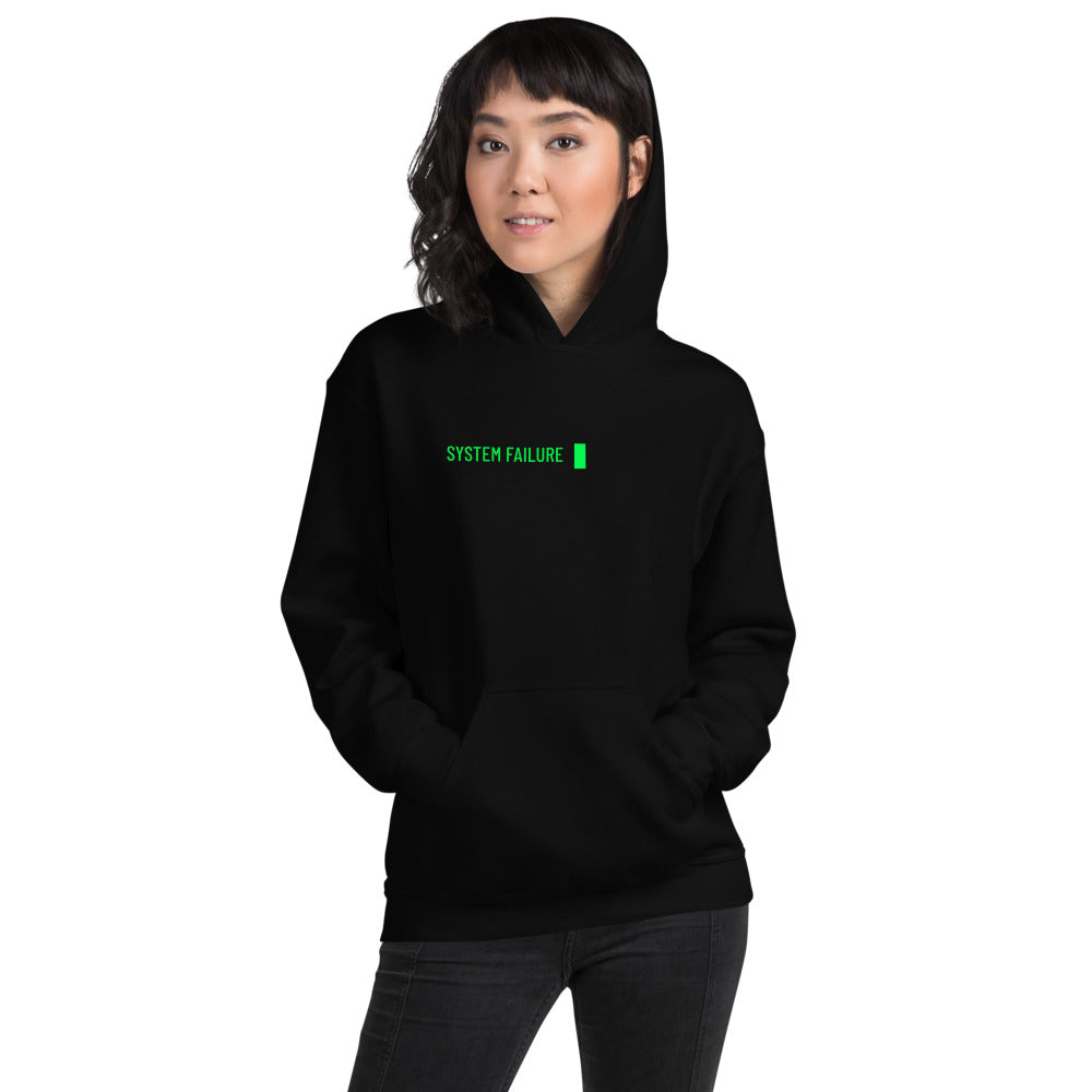 System failure - Unisex Hoodie by DarkByteGear