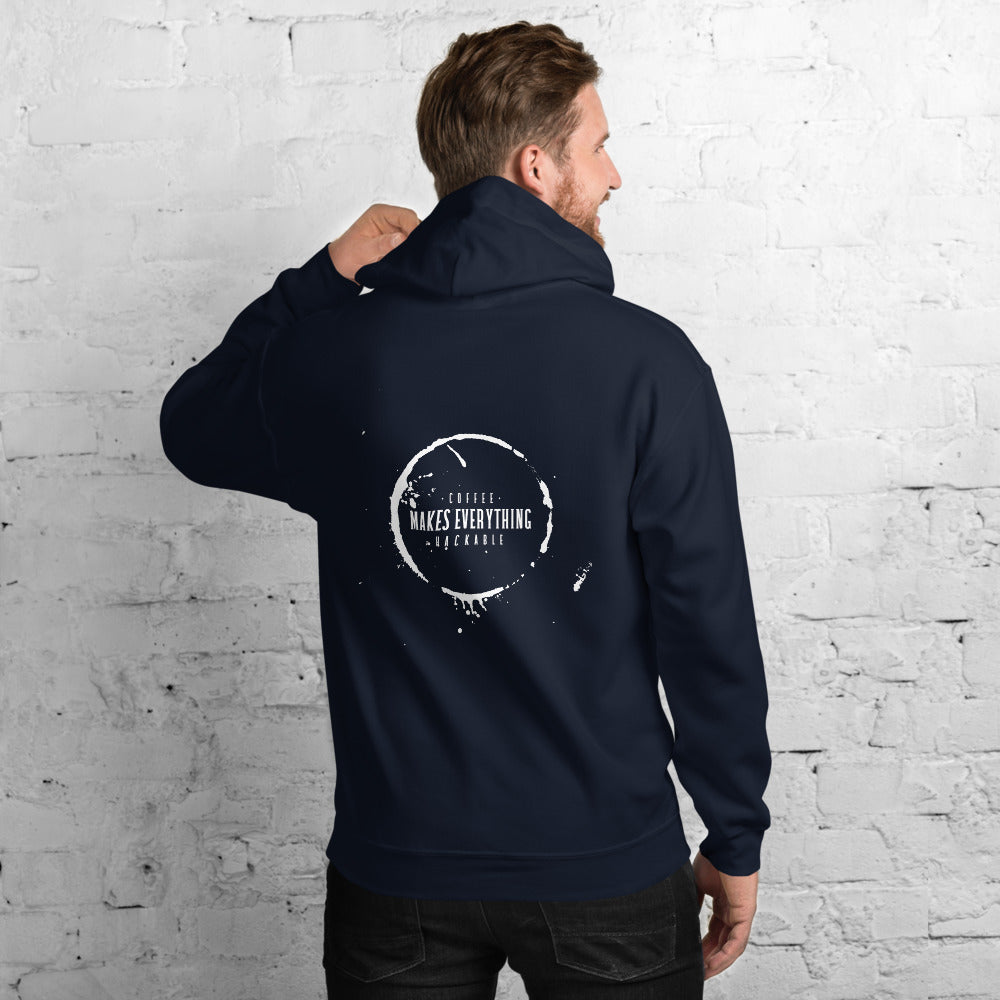 Coffee makes everything hackable - Unisex Hoodie by DarkByteGear
