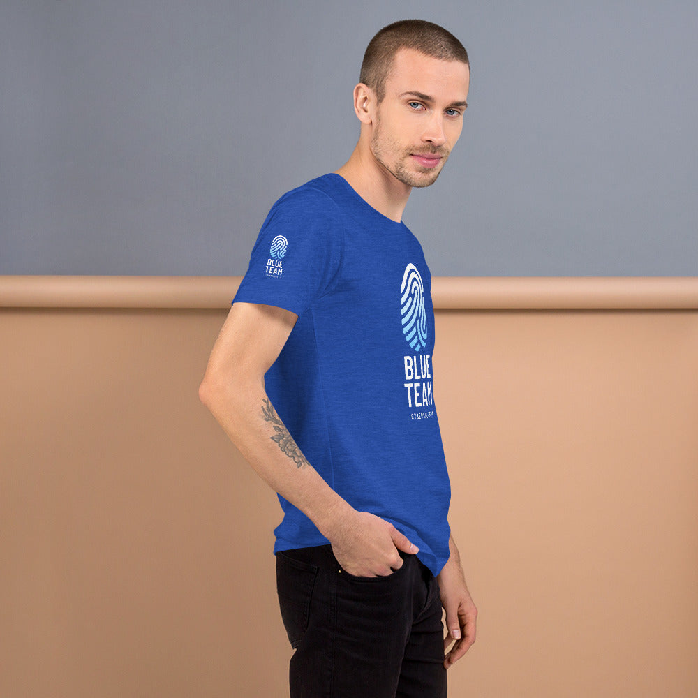 Cyber Security Blue Team v2 - Short-Sleeve Unisex T-Shirt by DarkByteGear