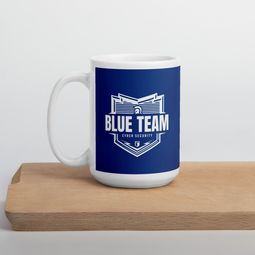 Cyber Security Blue Team v1 - Mug by DarkByteGear