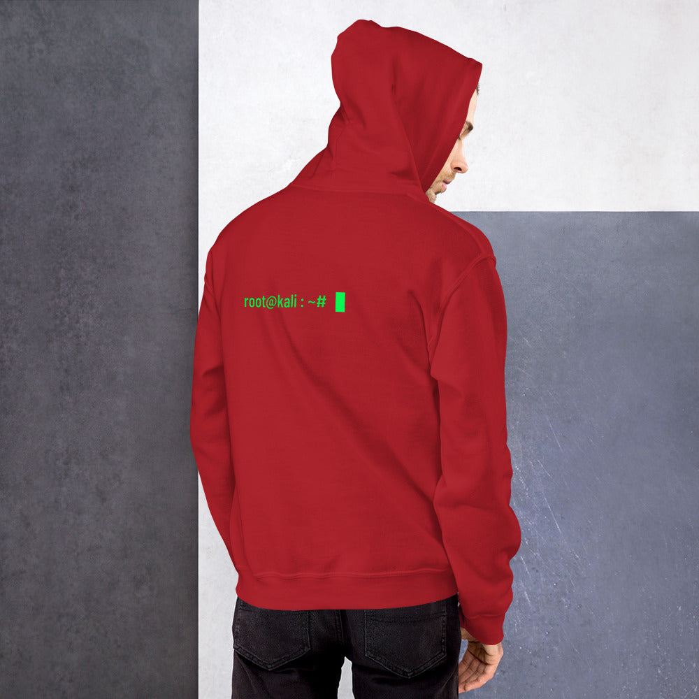 root@kali : ~# - Unisex Hoodie by DarkByteGear