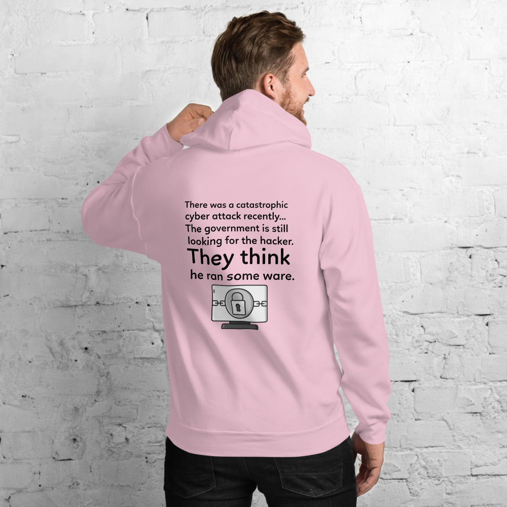 They think he ran some ware - Unisex Hoodie by DarkByteGear