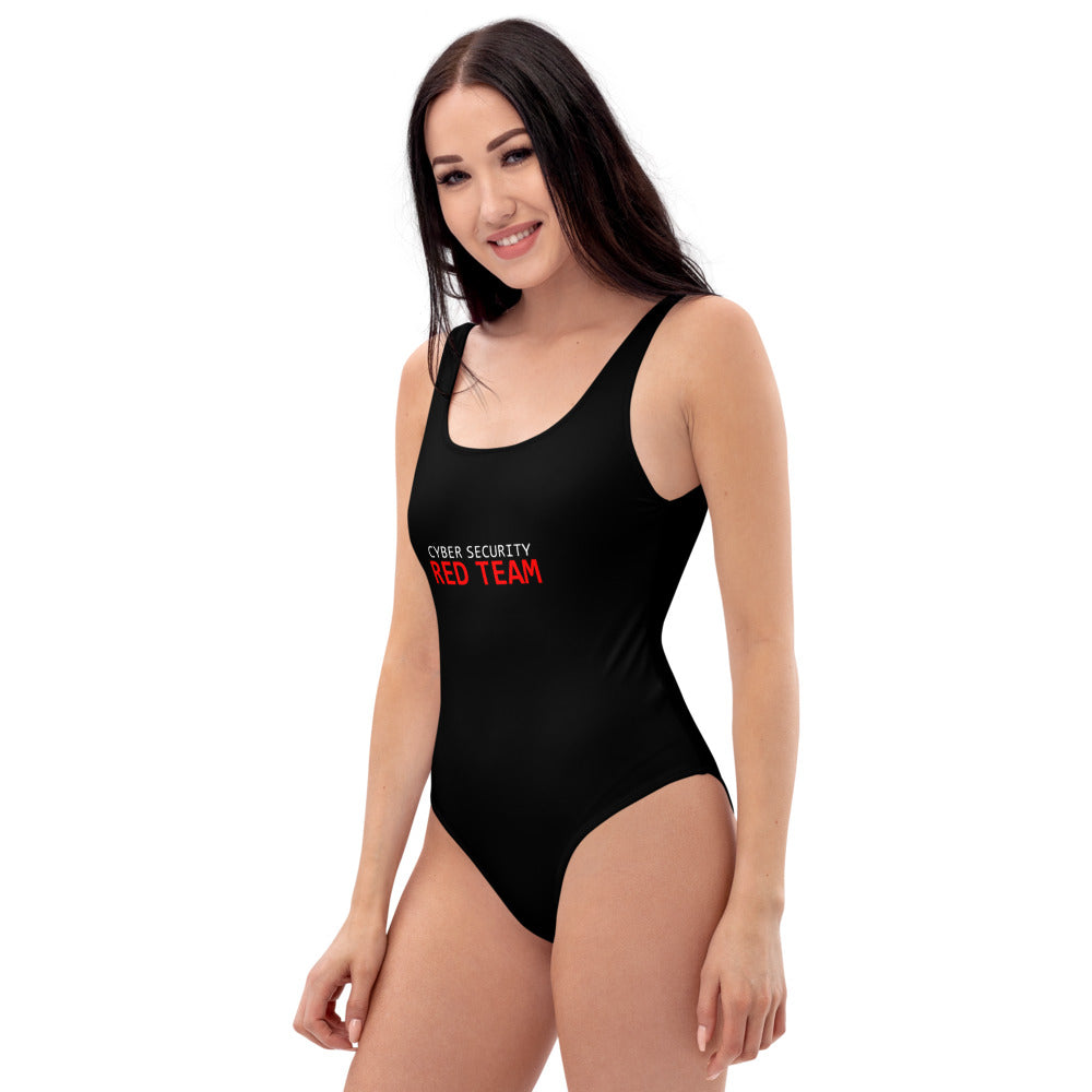 Cyber Security Red team - One-Piece Swimsuit by DarkByteGear
