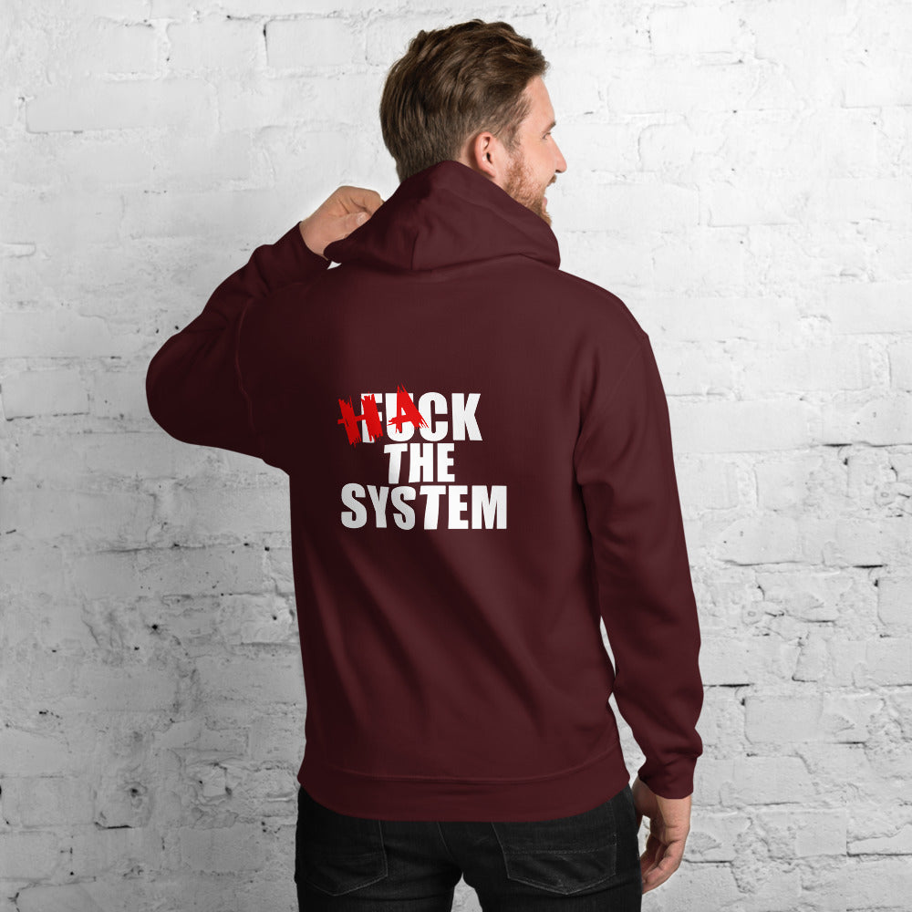 Hack the system - Unisex Hoodie by DarkByteGear