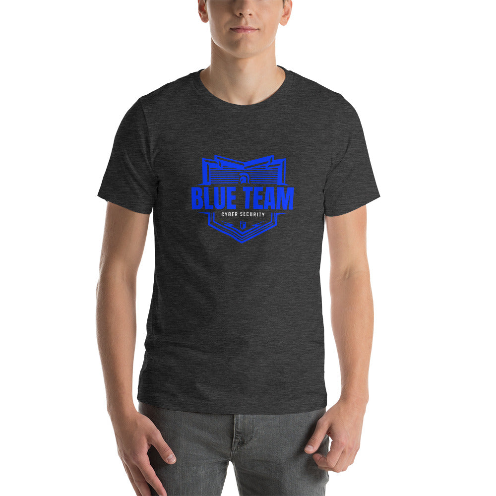 Cyber Security Blue Team - Short-Sleeve Unisex T-Shirt by DarkByteGear