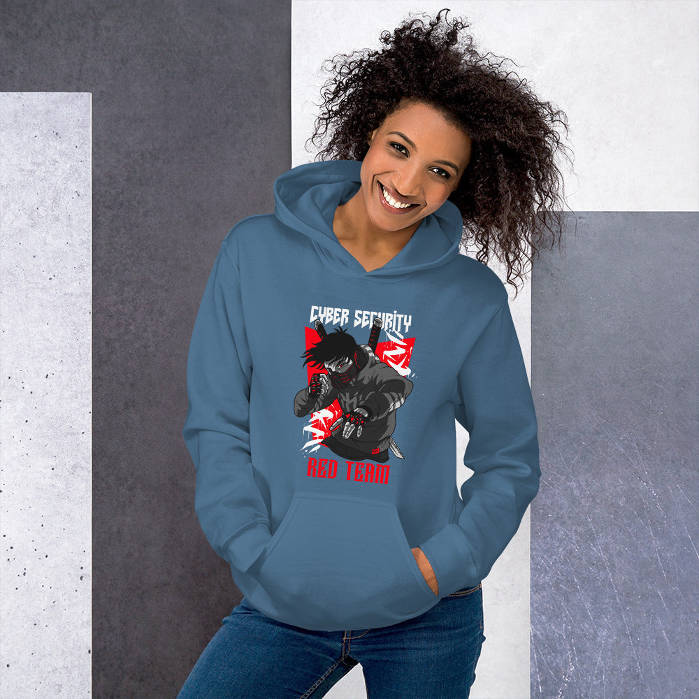 Cyber Security Red Team V1 - Unisex Hoodie by DarkByteGear