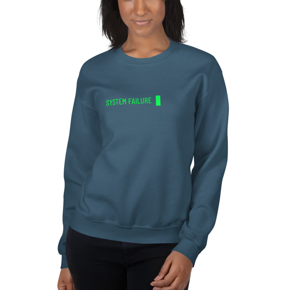 System failure - Unisex Sweatshirt by DarkByteGear