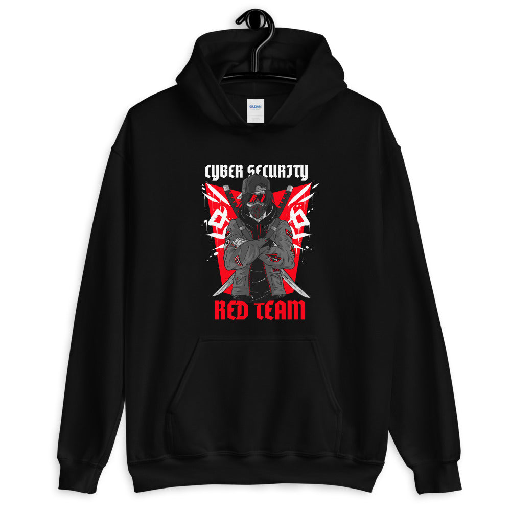 Cyber Security Red Team v4 - Unisex Hoodie by DarkByteGear
