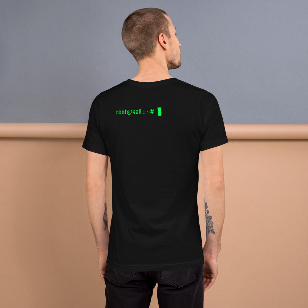 root@kali : ~# - Short-Sleeve Unisex T-Shirt by DarkByteGear