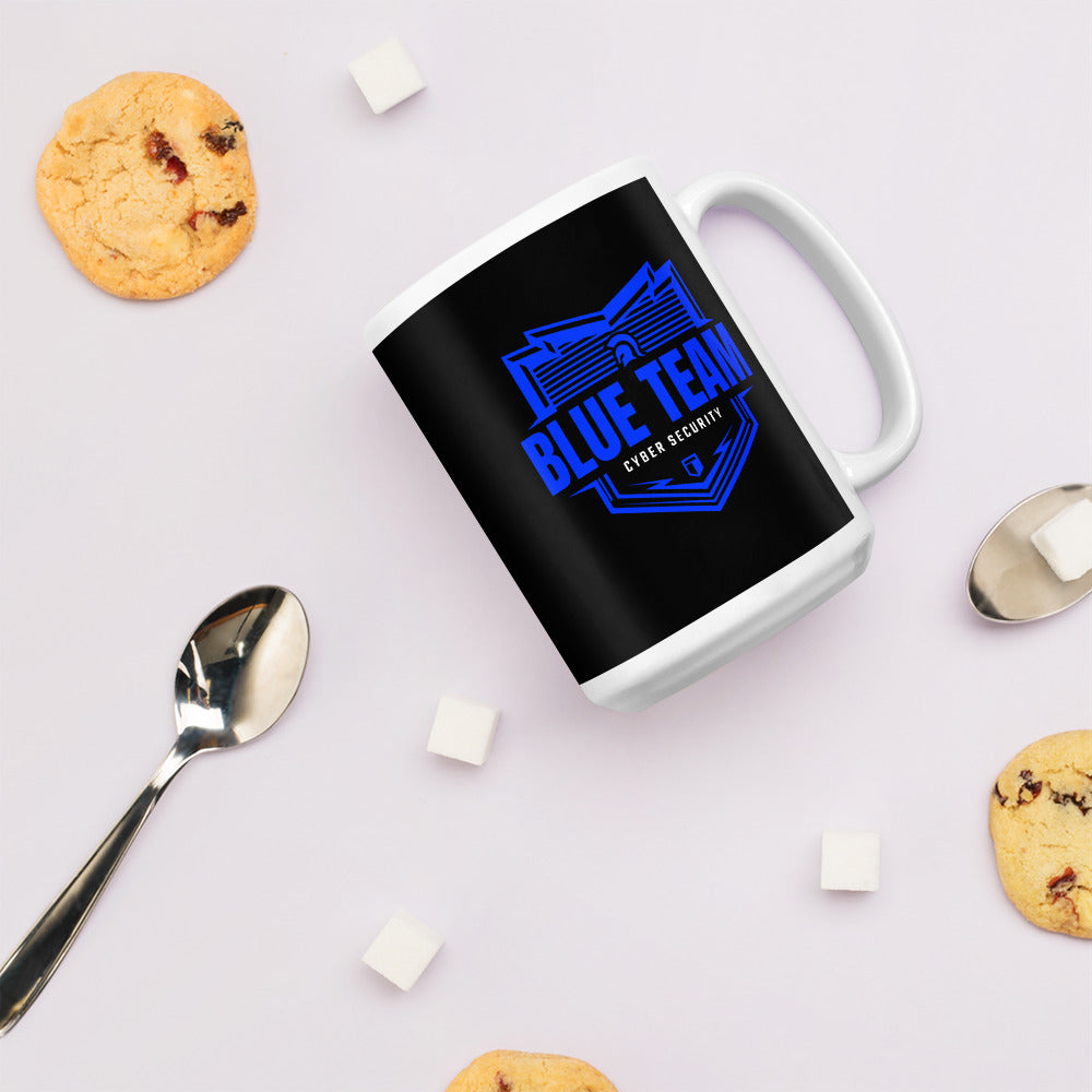 Cyber Security Blue Team - Mug by DarkByteGear