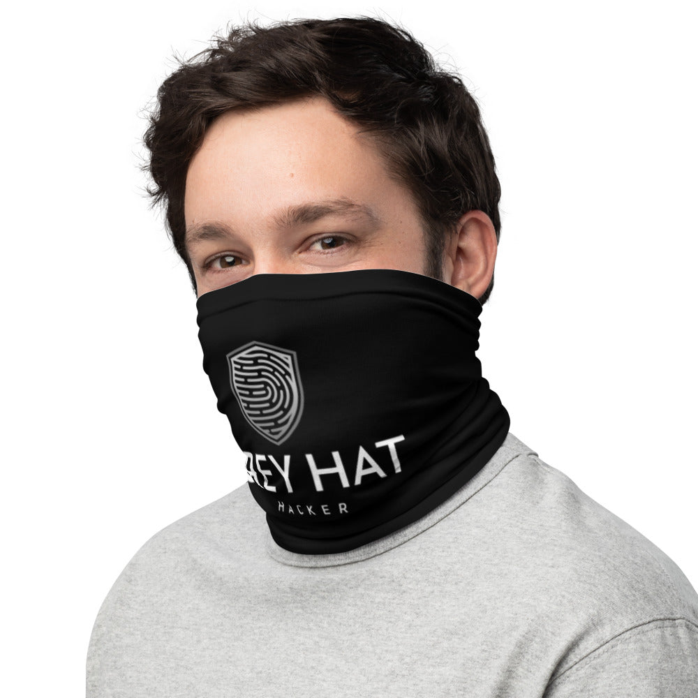 Grey Hat Hacker v1 - Neck Gaiter by DarkByteGear