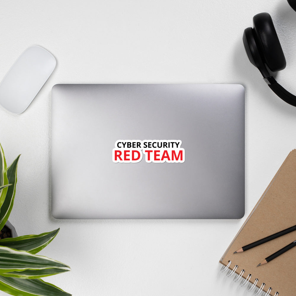 Cyber Security Red Team - Bubble-free stickers by DarkByteGear
