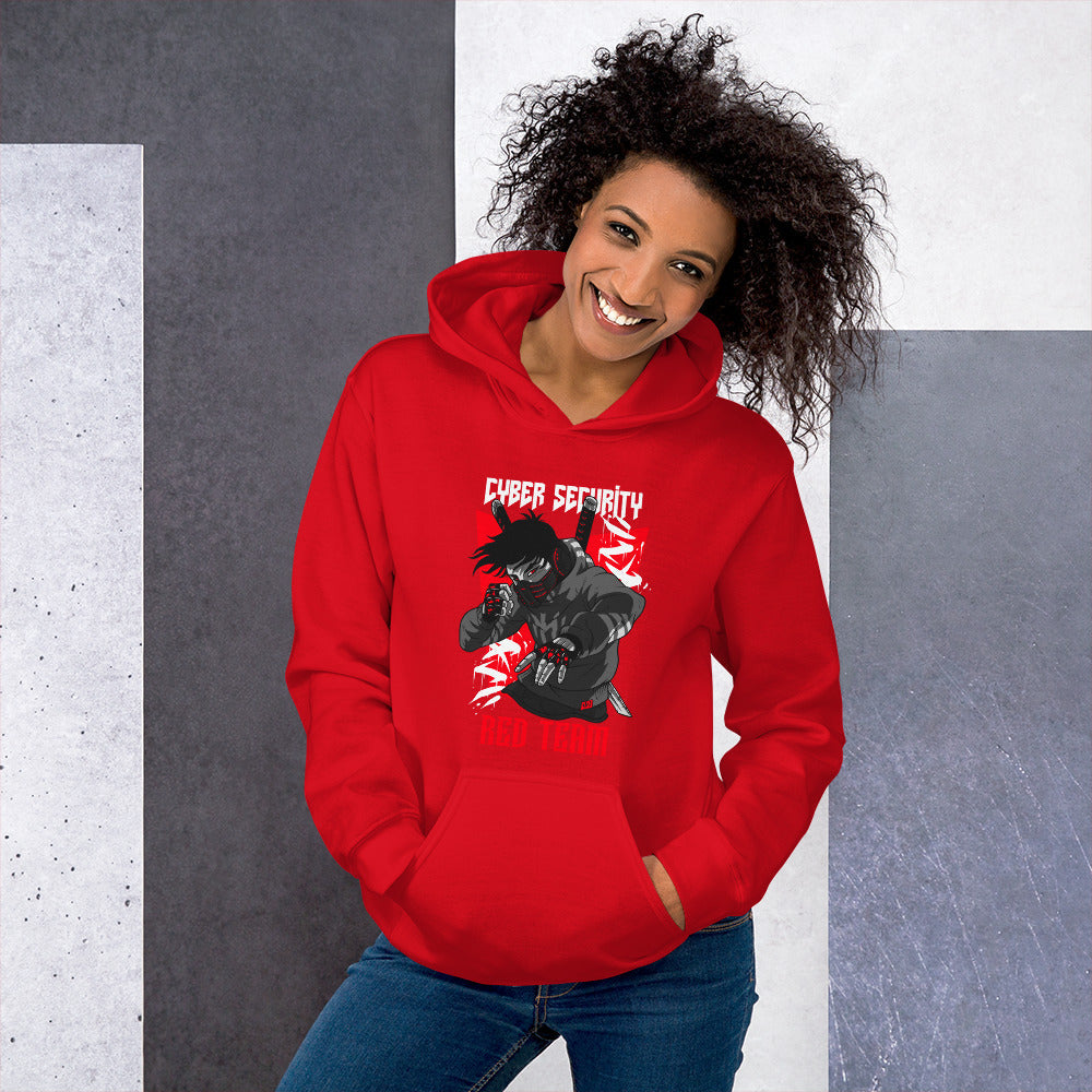 Cyber Security Red Team V1 - Unisex Hoodie by DarkByteGear