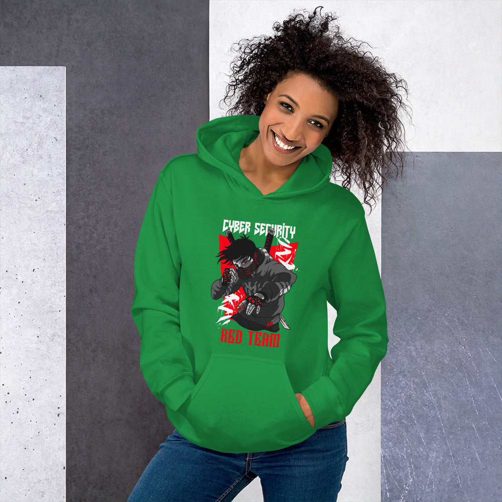 Cyber Security Red Team V1 - Unisex Hoodie by DarkByteGear