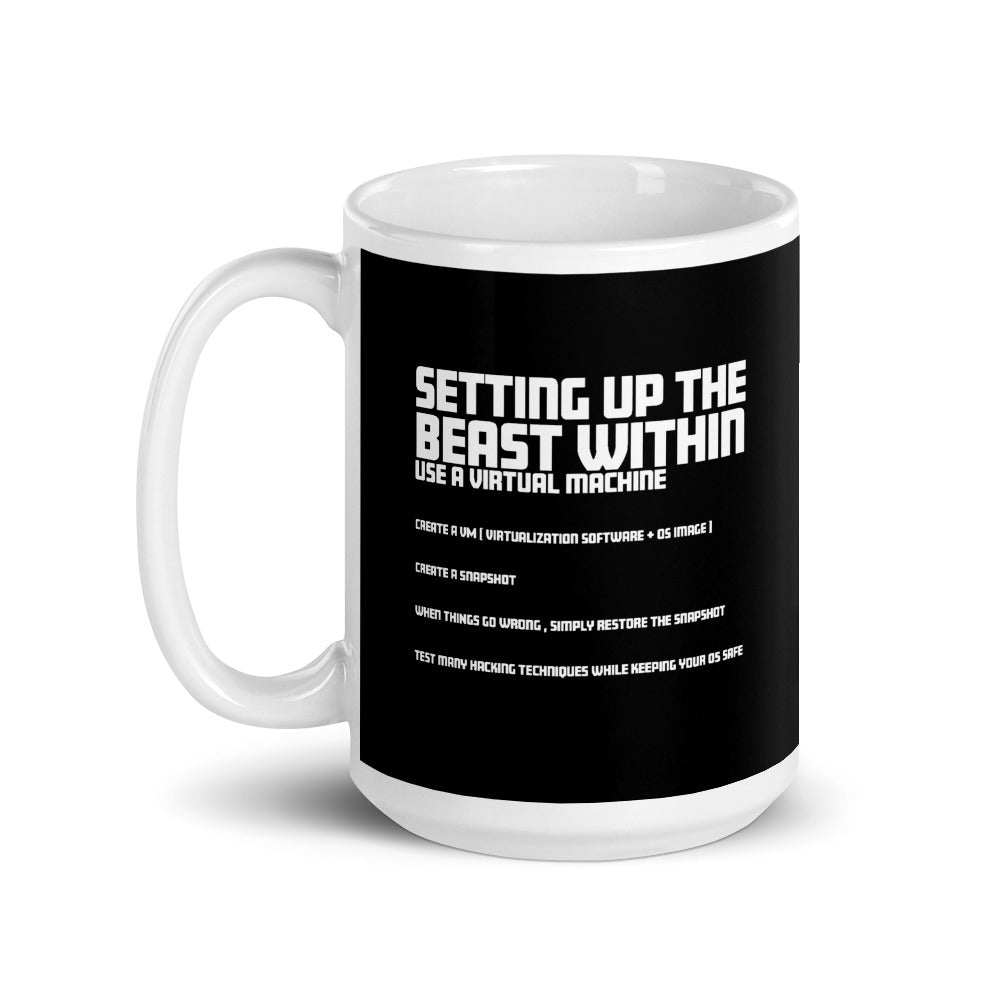 Setting Up the beast within - Mug by DarkByteGear