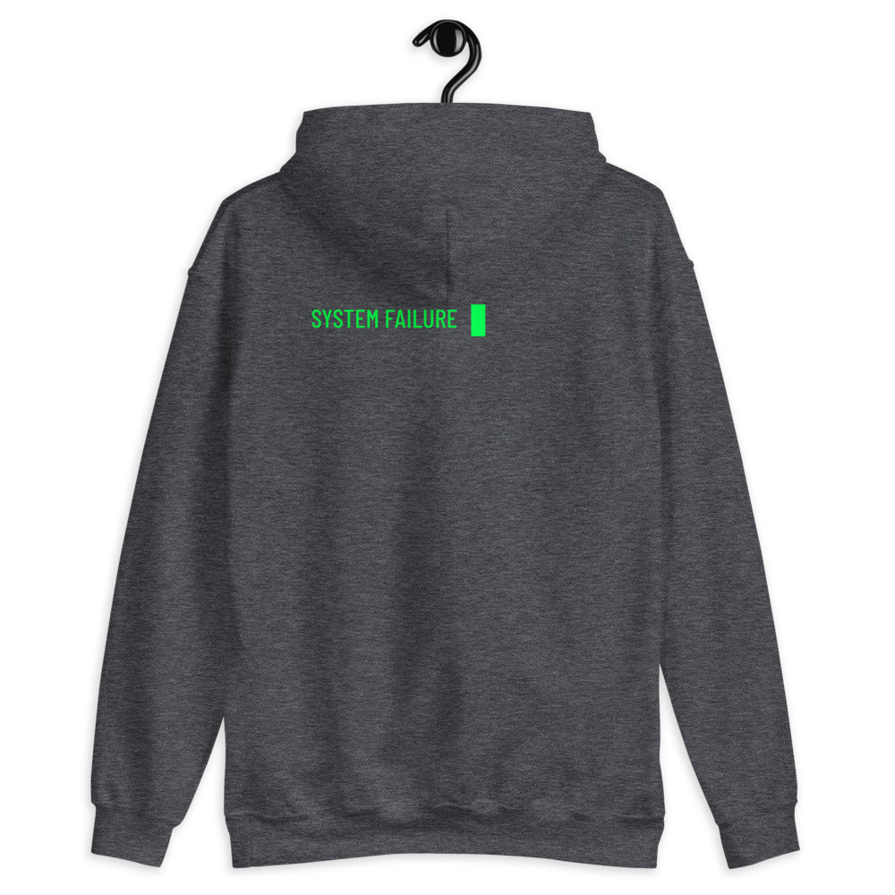 System failure - Unisex Hoodie by DarkByteGear