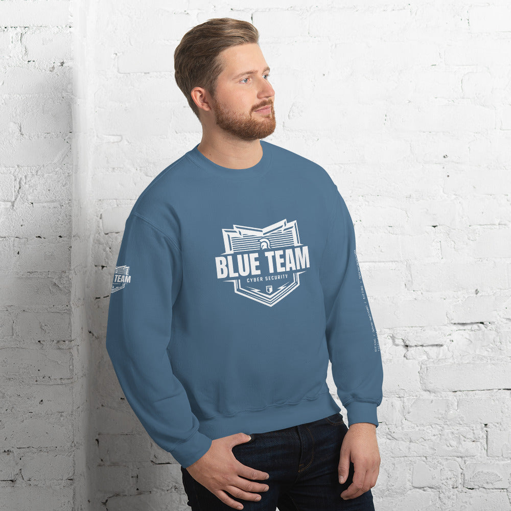Cyber Security Blue Team v1 - Unisex Sweatshirt by DarkByteGear