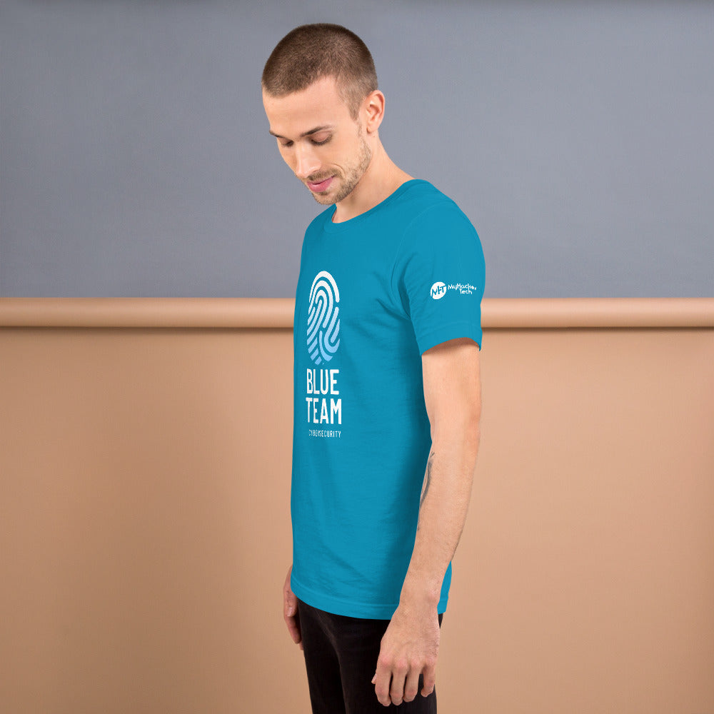 Cyber Security Blue Team v2 - Short-Sleeve Unisex T-Shirt by DarkByteGear