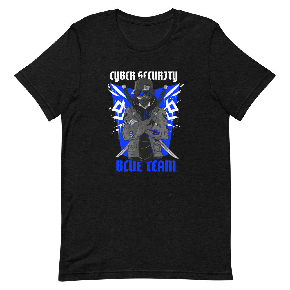 Cyber Security Blue Team V3 - Short-Sleeve Unisex T-Shirt by DarkByteGear