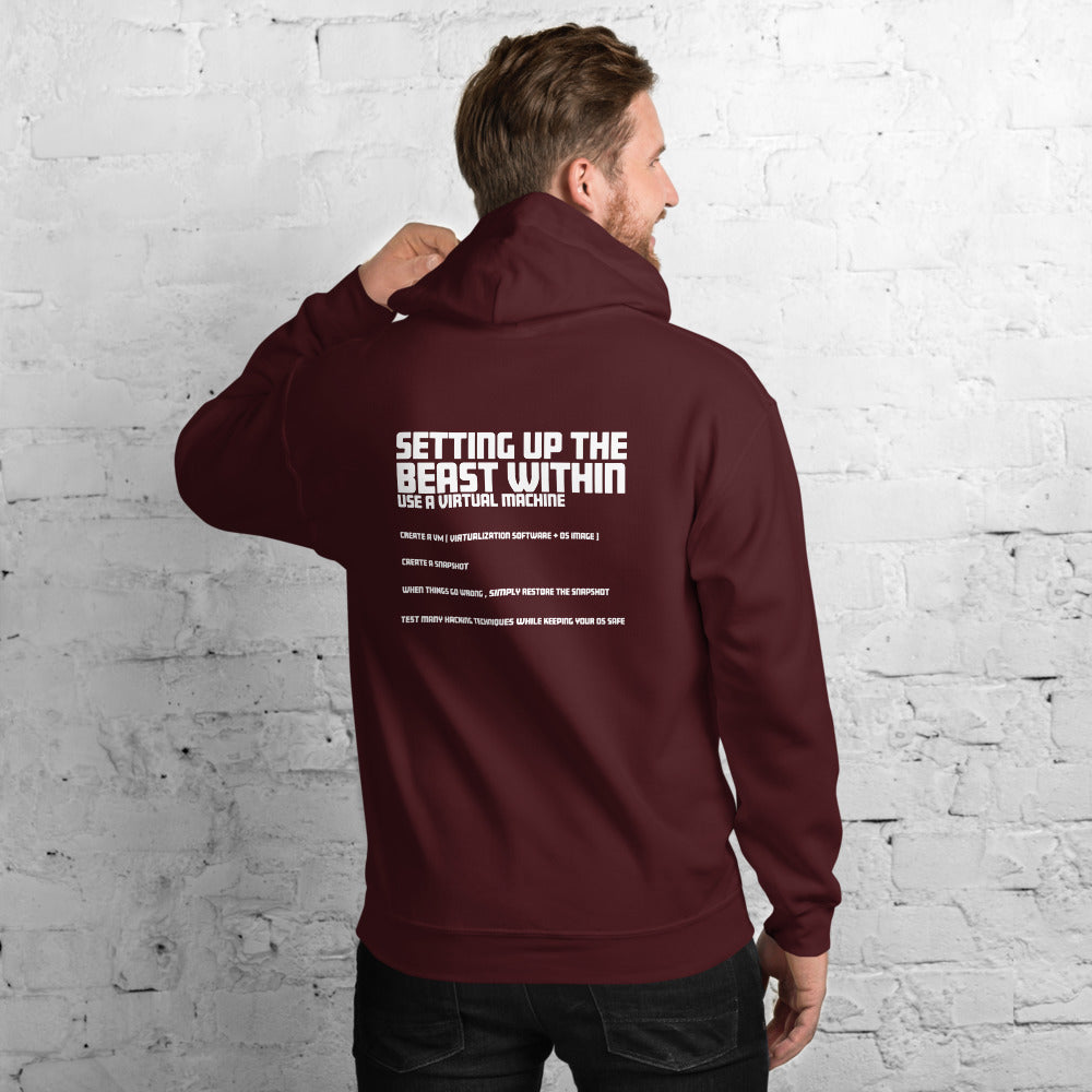 Setting Up the beast within - Unisex Hoodie by DarkByteGear