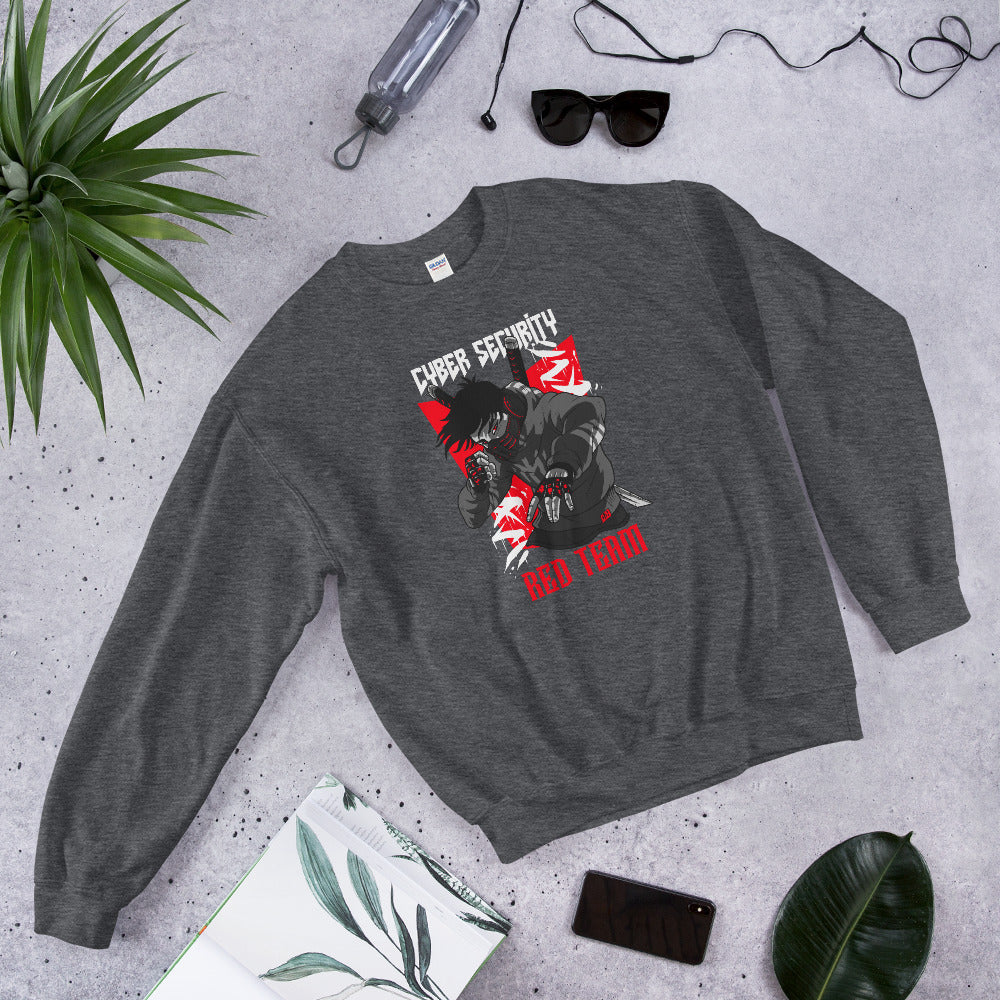 Cyber Security Red Team V1 - Unisex Sweatshirt by DarkByteGear