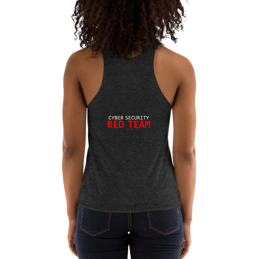 Cyber Security Red Team - Women's Tri-Blend Racerback Tank by DarkByteGear