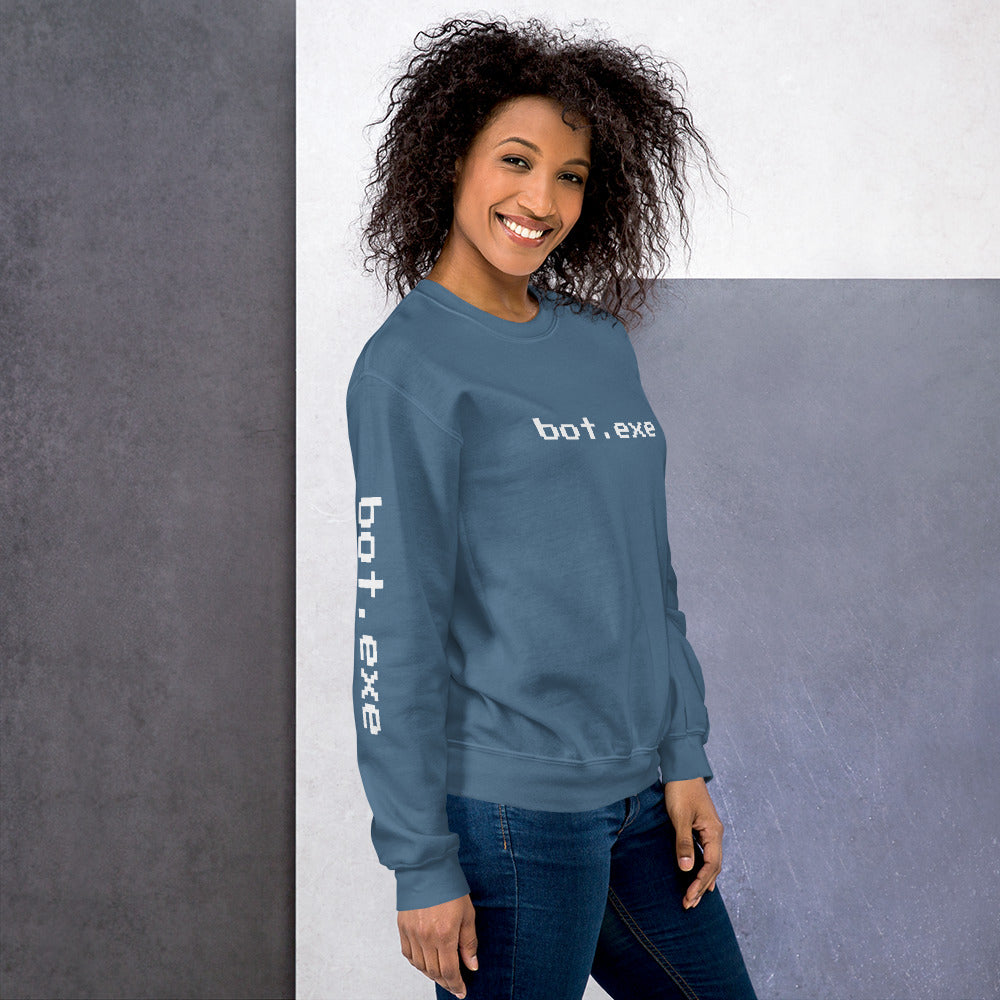 bot.exe - Unisex Sweatshirt by DarkByteGear