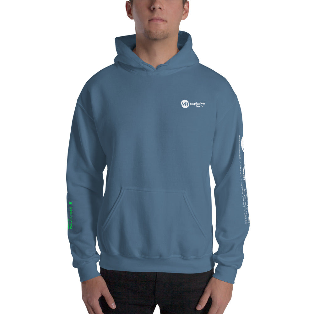 stay at at home, wear a mask v2 - Unisex Hoodie (with all sides design) by DarkByteGear