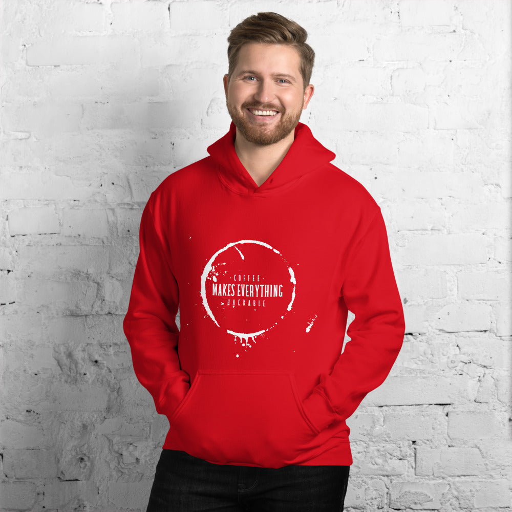 Coffee makes everything hackable - Unisex Hoodie by DarkByteGear