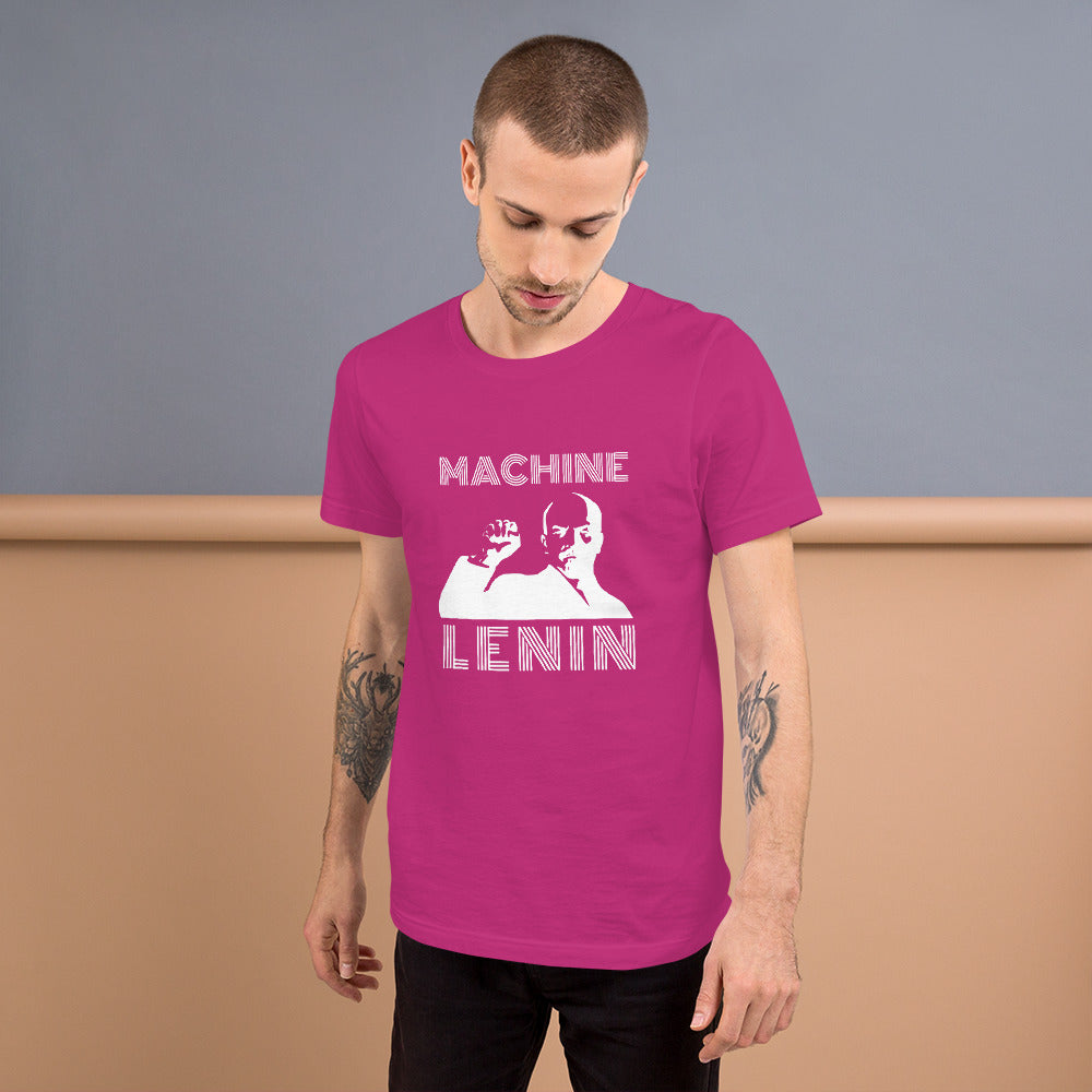 Machine Lenin - Short-Sleeve Unisex T-Shirt by DarkByteGear