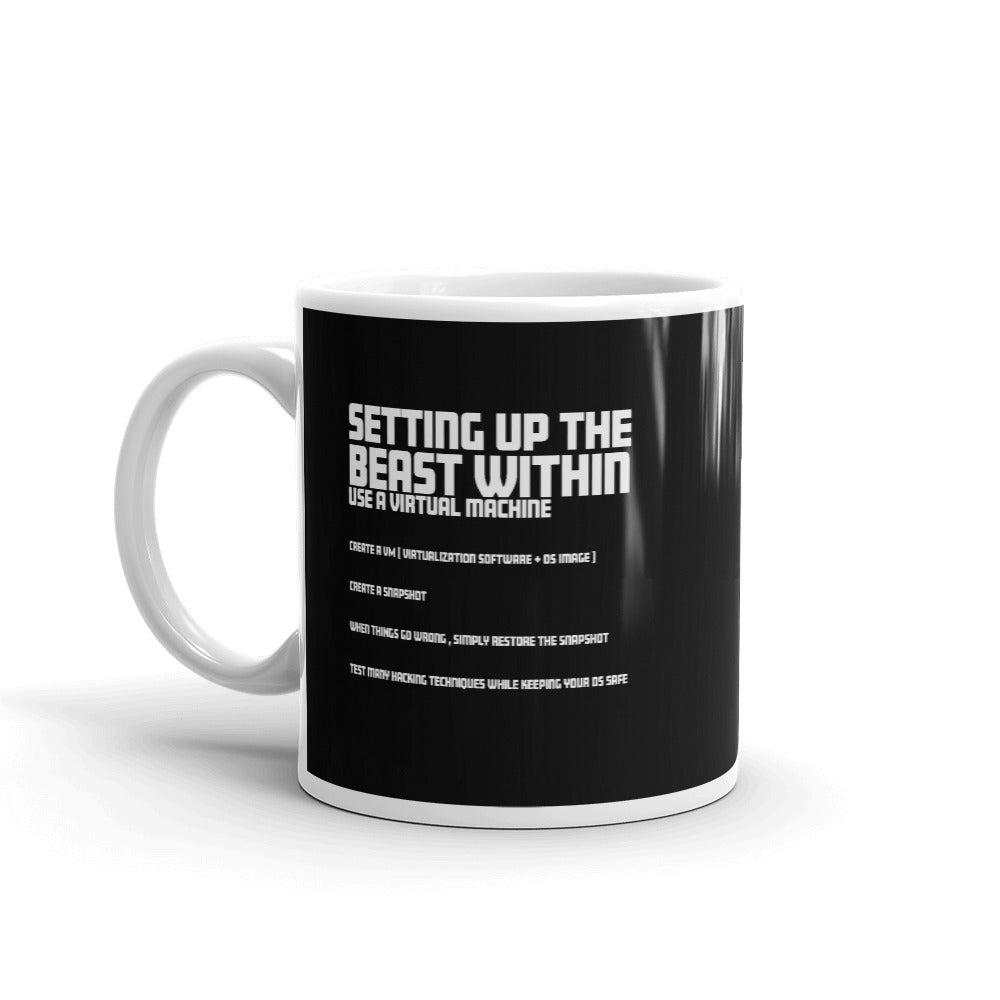 Setting Up the beast within - Mug by DarkByteGear
