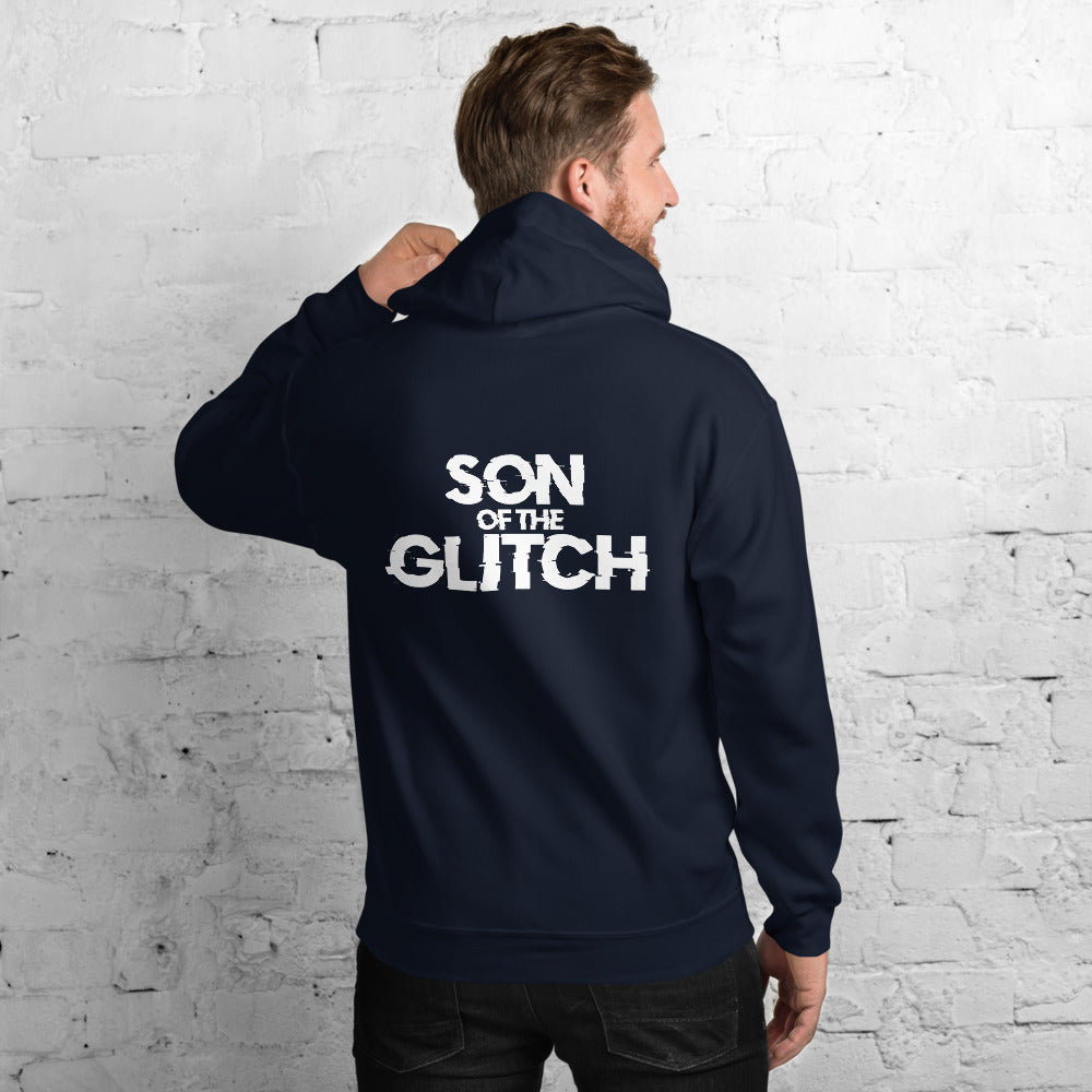 Son of the glitch - Unisex Hoodie by DarkByteGear