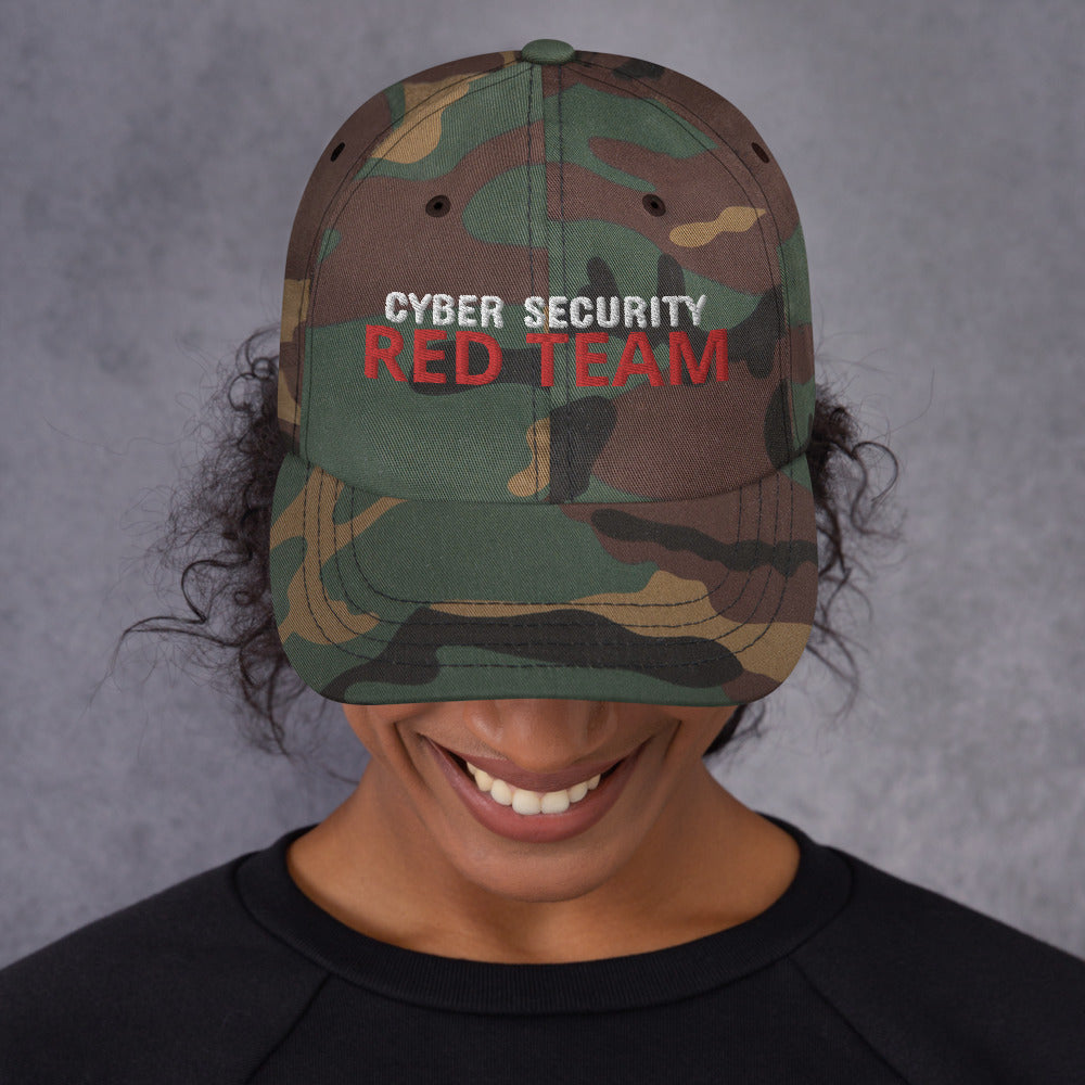 Cyber Security Red Team - Dad hat by DarkByteGear