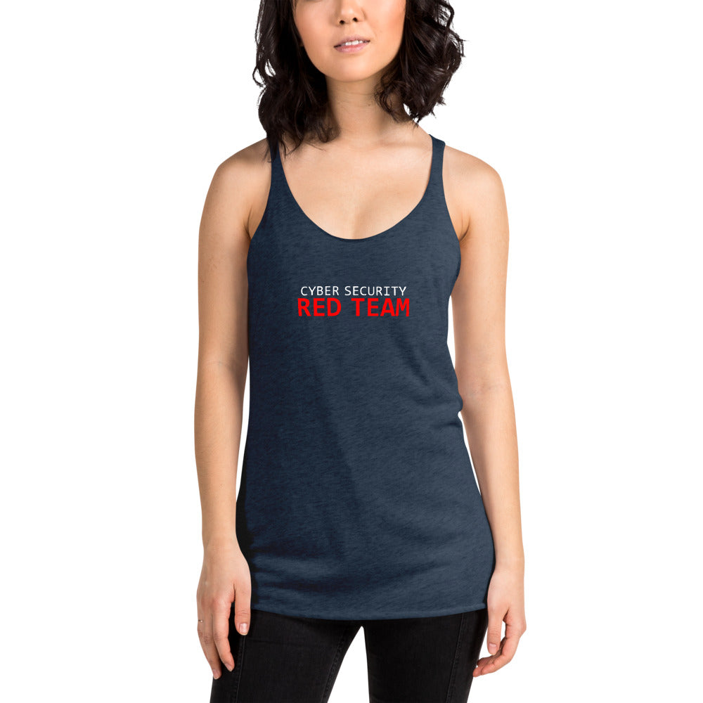 Cyber Security Red Team - Women's Racerback Tank by DarkByteGear