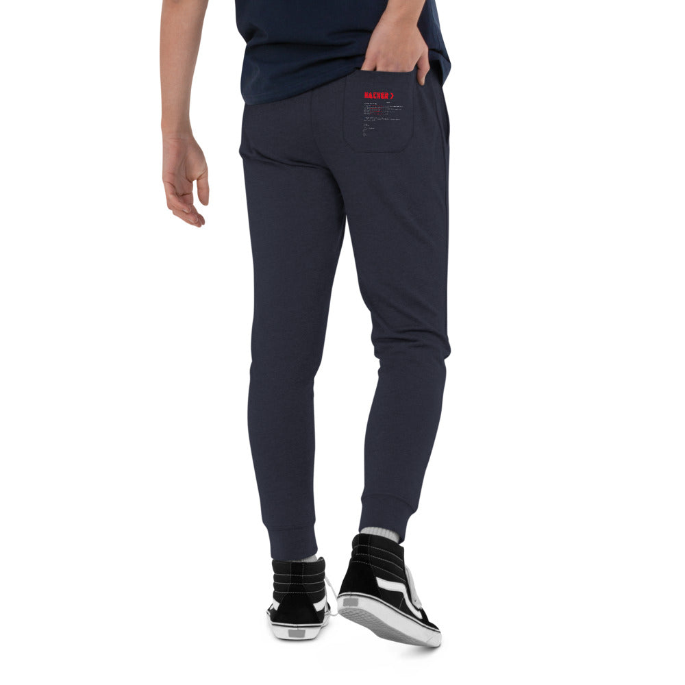 Hacker v3 - Unisex Skinny Joggers by DarkByteGear
