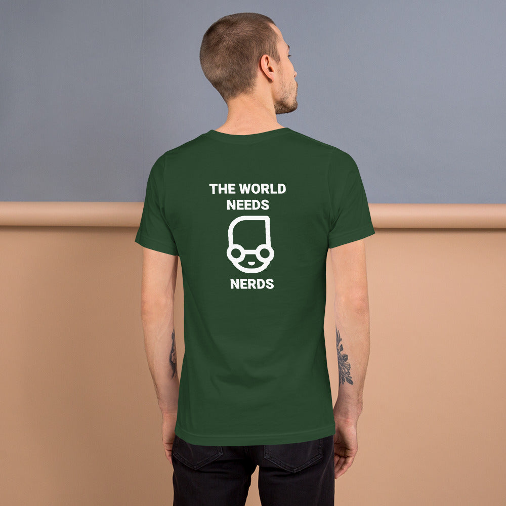 The world needs nerds - Short-Sleeve Unisex T-Shirt by DarkByteGear
