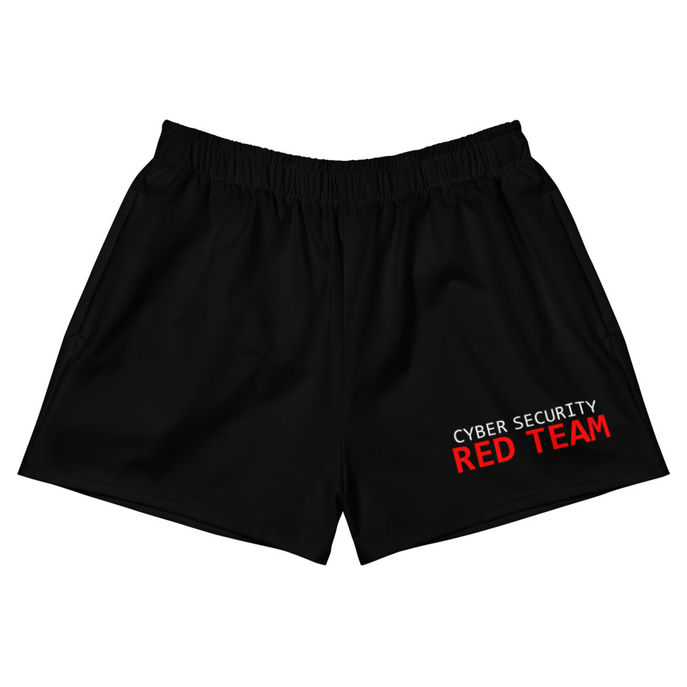 Cyber Security Red Team - Women's Athletic Short Shorts by DarkByteGear