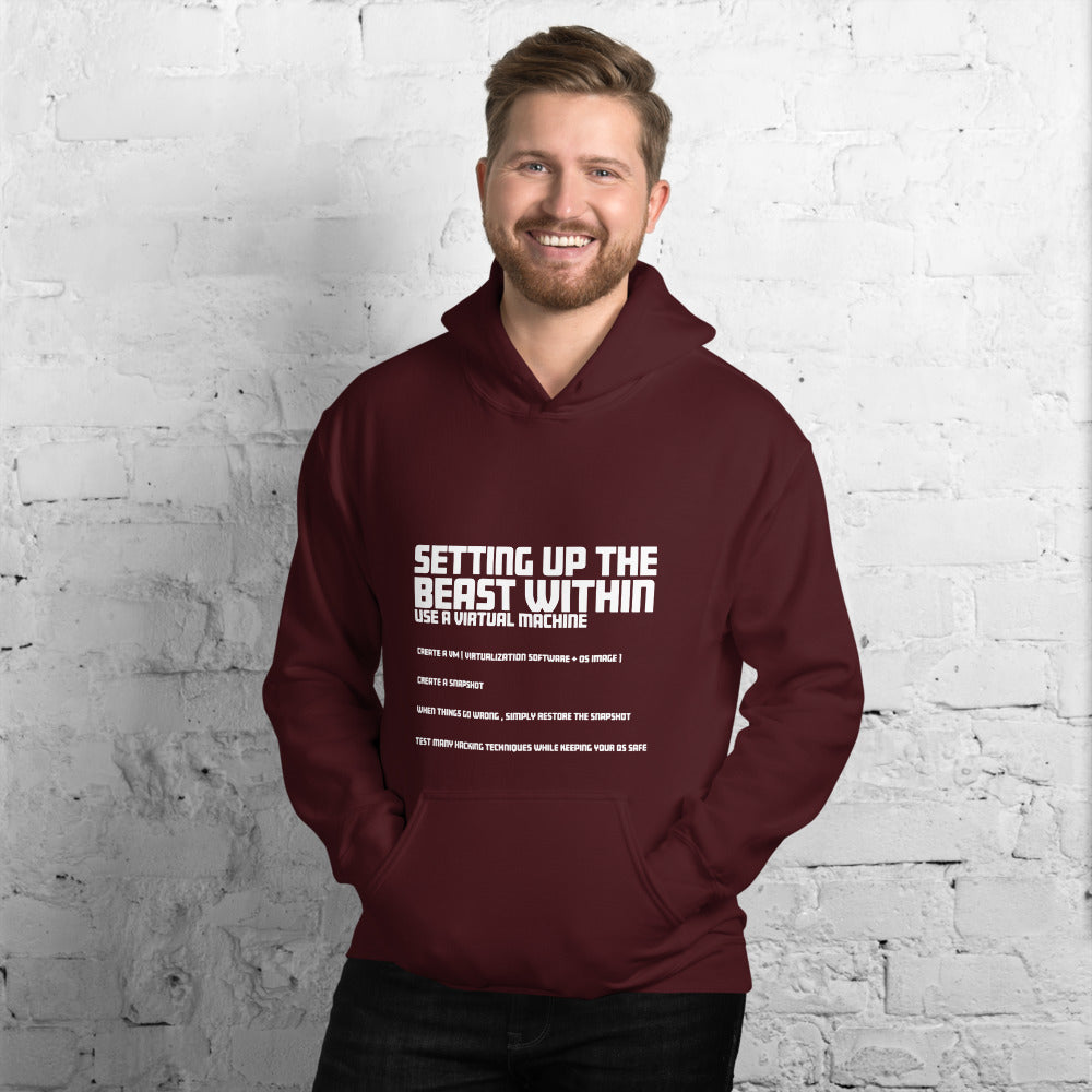Setting Up the beast within - Unisex Hoodie by DarkByteGear