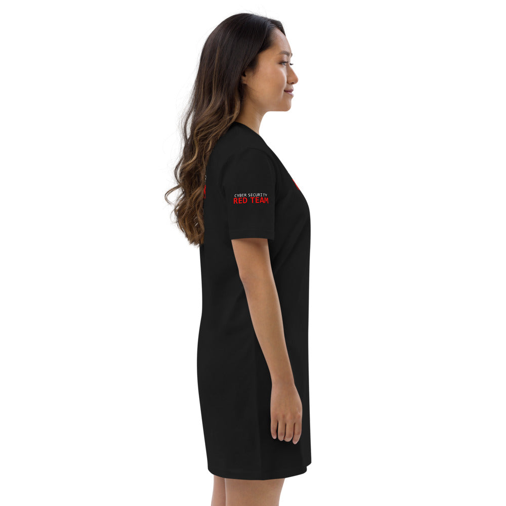 Cyber Security Red Team - Organic cotton t-shirt dress by DarkByteGear