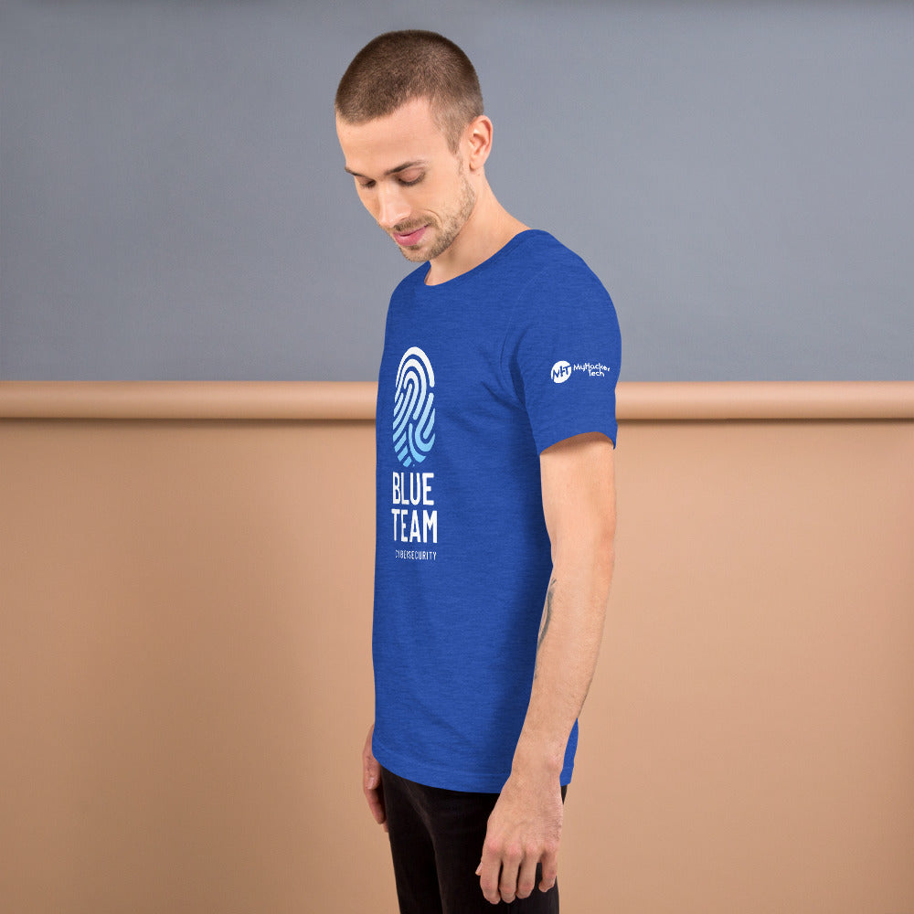 Cyber Security Blue Team v2 - Short-Sleeve Unisex T-Shirt by DarkByteGear