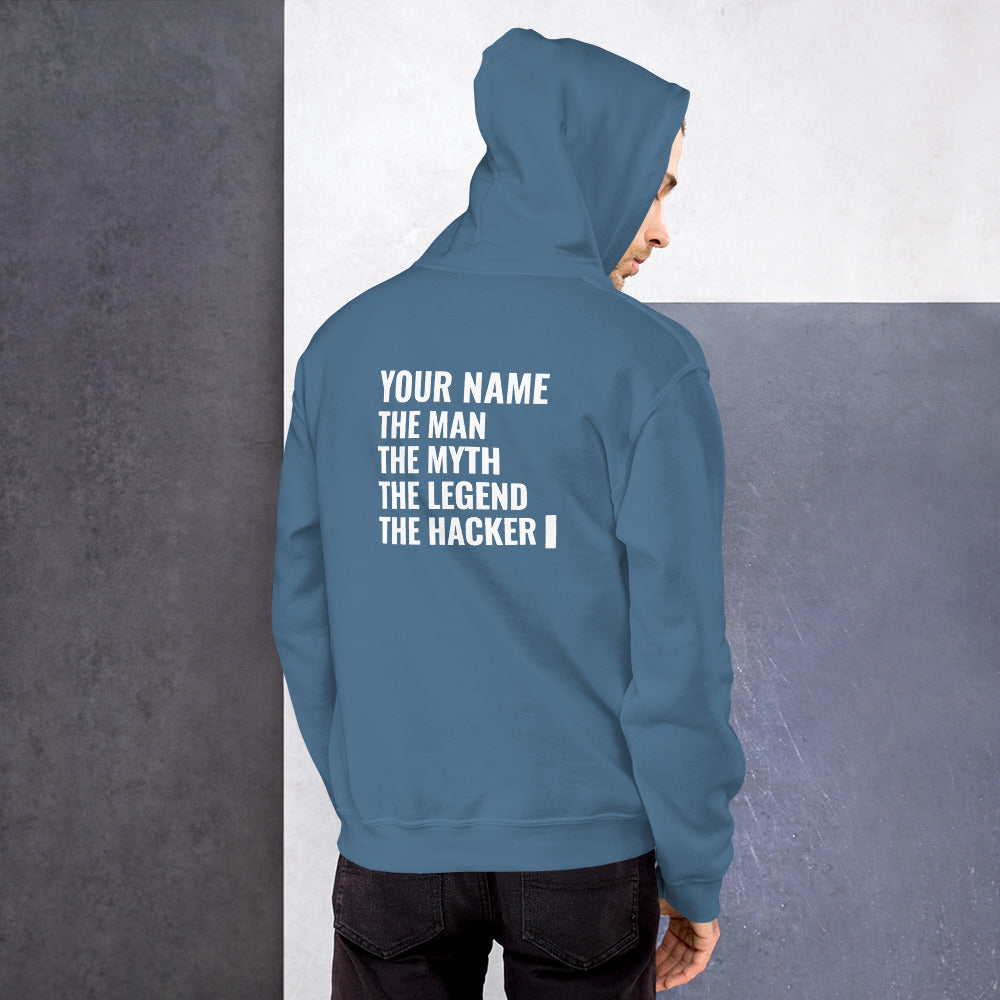 THE LEGEND THE HACKER - Unisex Hoodie by DarkByteGear
